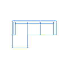 Furniture Sectional Sofas Como Sectional Chaise Craft Design Svg File, Free Vectors File